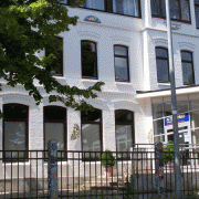 Fassade mit Mosaiken