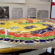 Vorbereitung zum Aufkleben